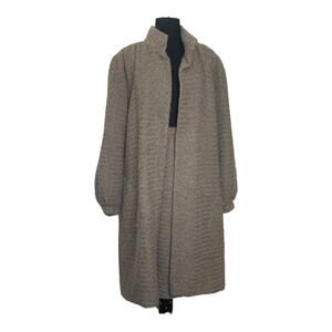 MJ Seattle vintage skirt and open front coat set size Large